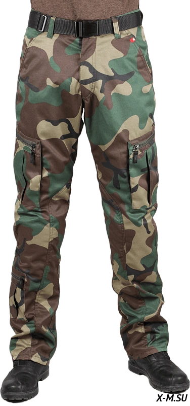Мотоштаны мужские INFLAME SPIKE GREEN Ed., цвет зеленый-камуфляж Мотоштаны мужские INFLAME SPIKE GREEN Ed., цвет зеленый-камуфляж
