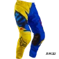 Мотоштаны подростковые Fox 180 Vandal Pant Youth Yellow/Blue