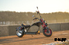 Электробайк WHITE SIBERIA WILD WHEEL 3950W BLACK