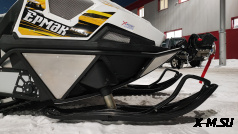 Комплект защиты днища на снегоход ЕРМАК STELS (ДВУХ-лыжный) с установкой