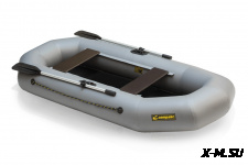 Лодка ПВХ Лидер &quot;Компакт-265&quot;-ГБС гермобаул и слани в комплекте