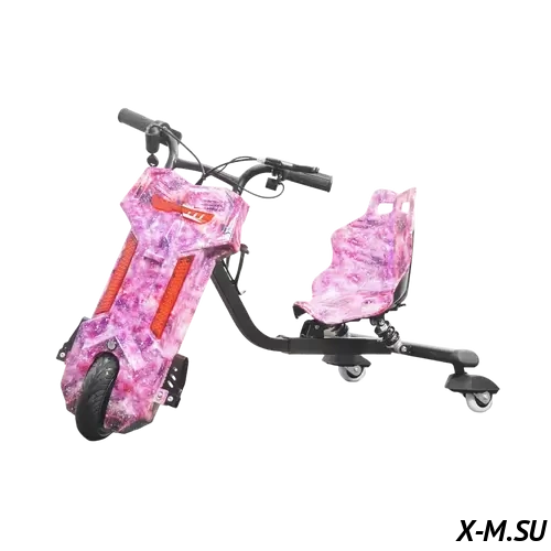 Электроскутер Дрифт Карт Drift-Trike Promax Mi101 фиолетовый космос Электроскутер Дрифт Карт Drift-Trike Promax Mi101 фиолетовый космос